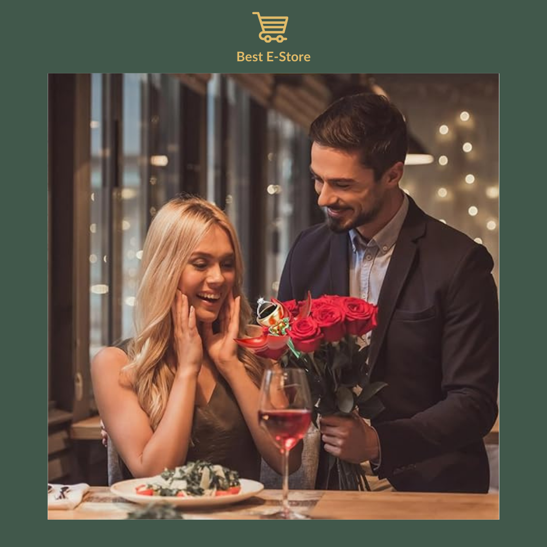 ๐น Rose Ring Box: Perfect for Proposals & Gifts ๐