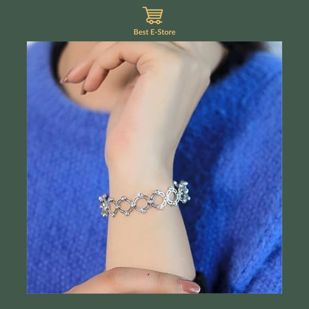 🎁 Den perfekte gaven: Konvertibel armring med glitrende CZ-glamour 💎