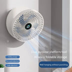 Portable Foldable Fan with Rechargeable Battery