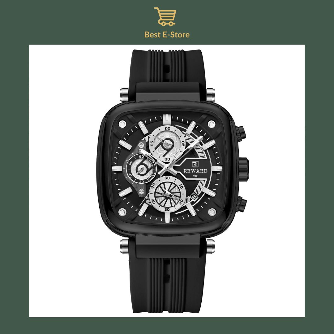 ⭐ Premium Herenhorloge met Chronograaf – Strak Design, Tijdloze Stijl & het Perfecte Cadeau 🎁