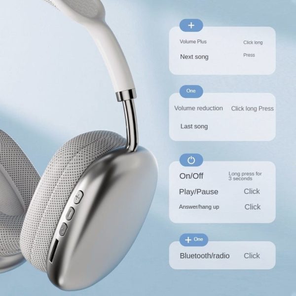 GM Peats 9 Wireless Bluetooth Headphones