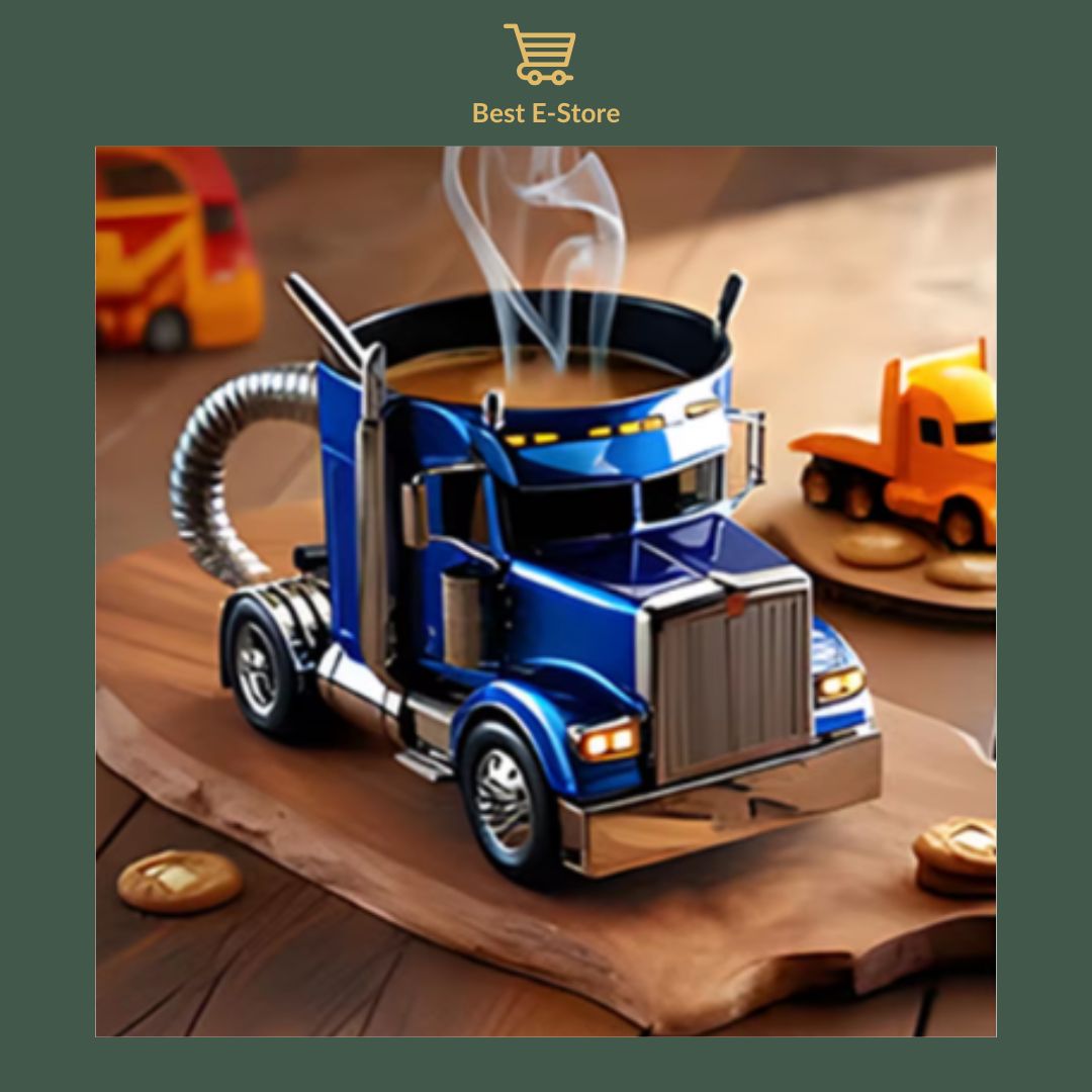 🚛 Semi-Truck Coffee Mug: Perfect Gift for Truck Lovers ☕