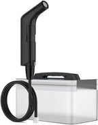 Portable Electric Shattaf | 1.2m Hose | 2.3L Container | Rechargeable for Travel | Camping