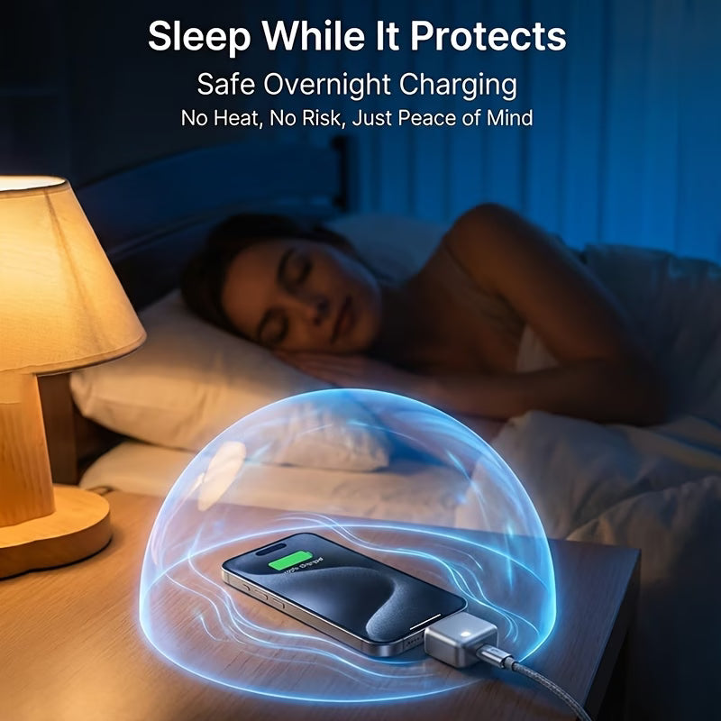 ⚡🔌 140W Fast Charging Type-C Adapter | Smart Auto-Disconnect 🔋 | Overcharge Protection 🛡️