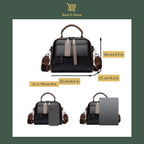 👜 Elégant sac à bandoulière en cuir: Stylé et spacieux ✨