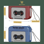 🎶 Retro Mini Tape Recorder Keychain: Record, Play & Relive Memories 🎤✨