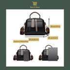 👜 Elegante Leder-Umhängetasche: Stilvoll & geräumig ✨