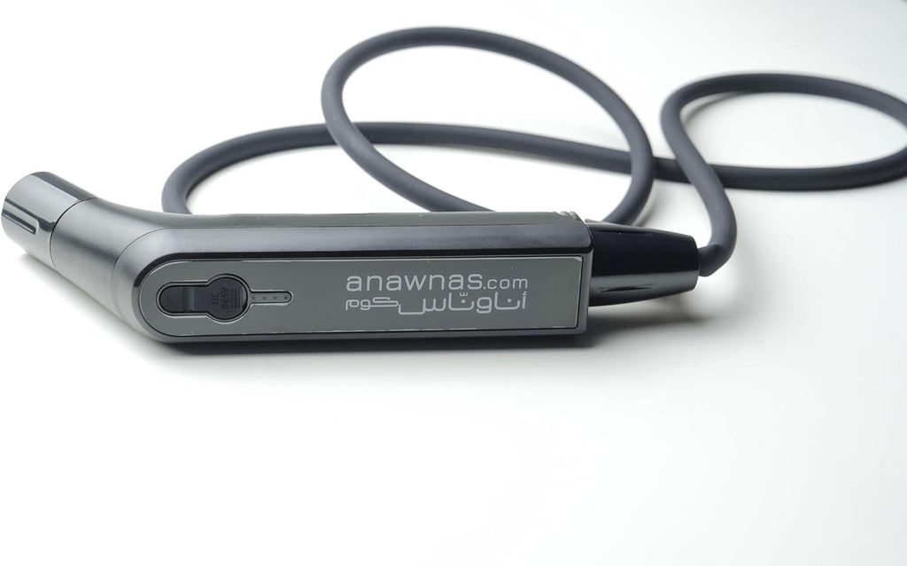 Portable Electric Shattaf | 1.2m Hose | 2.3L Container | Rechargeable for Travel | Camping