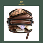 👜 Elegant Leather Shoulder Bag:  Stylish & Spacious ✨