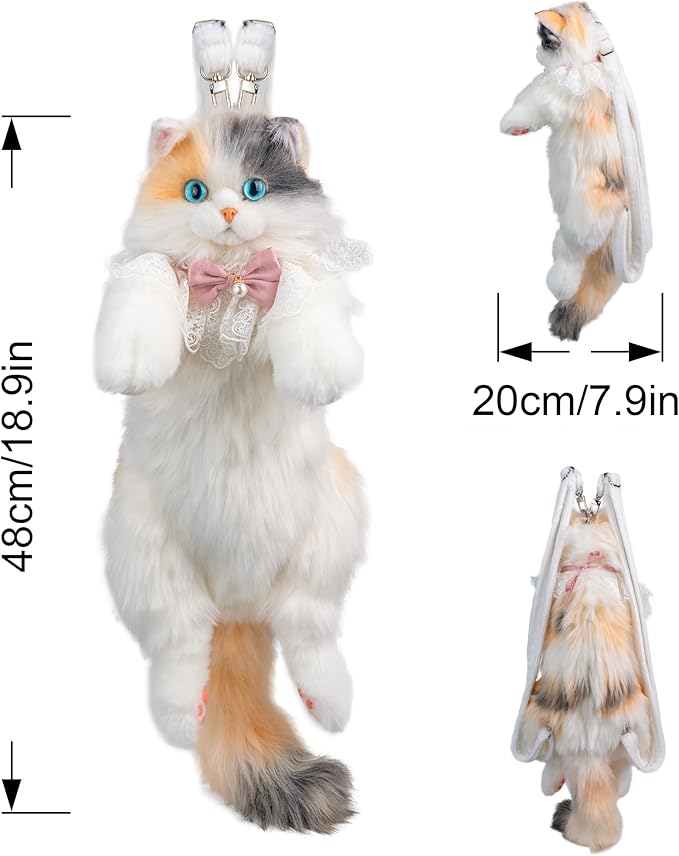 Handmade Cute Cat Shaped Bag