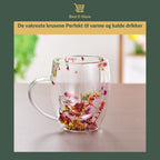 🌼Floral Fusion: Dobbeltveggede Glasskopper