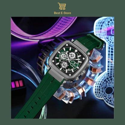 ⭐ Premium Herenhorloge met Chronograaf – Strak Design, Tijdloze Stijl & het Perfecte Cadeau 🎁