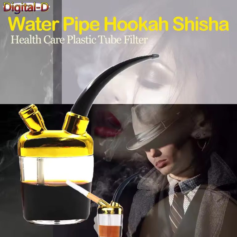 2 In 1 Water Filter Reduce Tar Intake ( Protect your Health and Lungs )