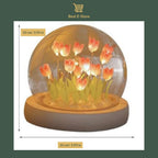 Bezaubernde Tulpenlampe: Gemütliches Ambiente & perfekte Geschenkidee ✨