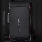 New Carbon Fiber Streamline Anti-Theft Sling Bag