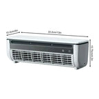 Portable Rechargeable Wall Mounted Air Conditioner Fan No Drilling
