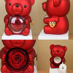 EleganceBear™ - Rose Teddy Bear Gift Box