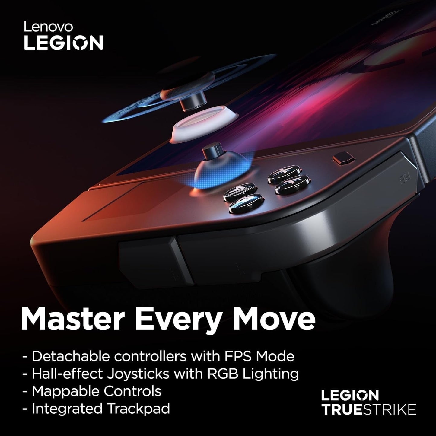 Lenovo Legion Go Handheld Gaming with Carry Bag, 8.8"