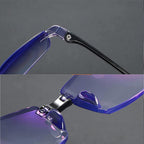 Smart Reading Glasses  Rimless Anti Blue Ray Reading Glasses Men Women