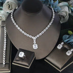 Ladies' Banquet Party Jewelry Four-Piece Set