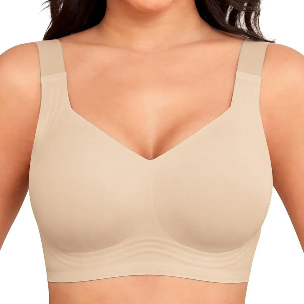 Seamless Full Coverage Push Up No Underwire Bras