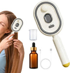 Rechargeable Mist Spray Detangling Hair Brush for All Hair | With Oil