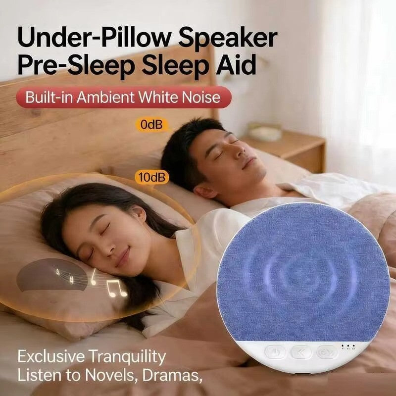 Under-Pillow Sleep Speaker – Deep Relaxation Sound Device
